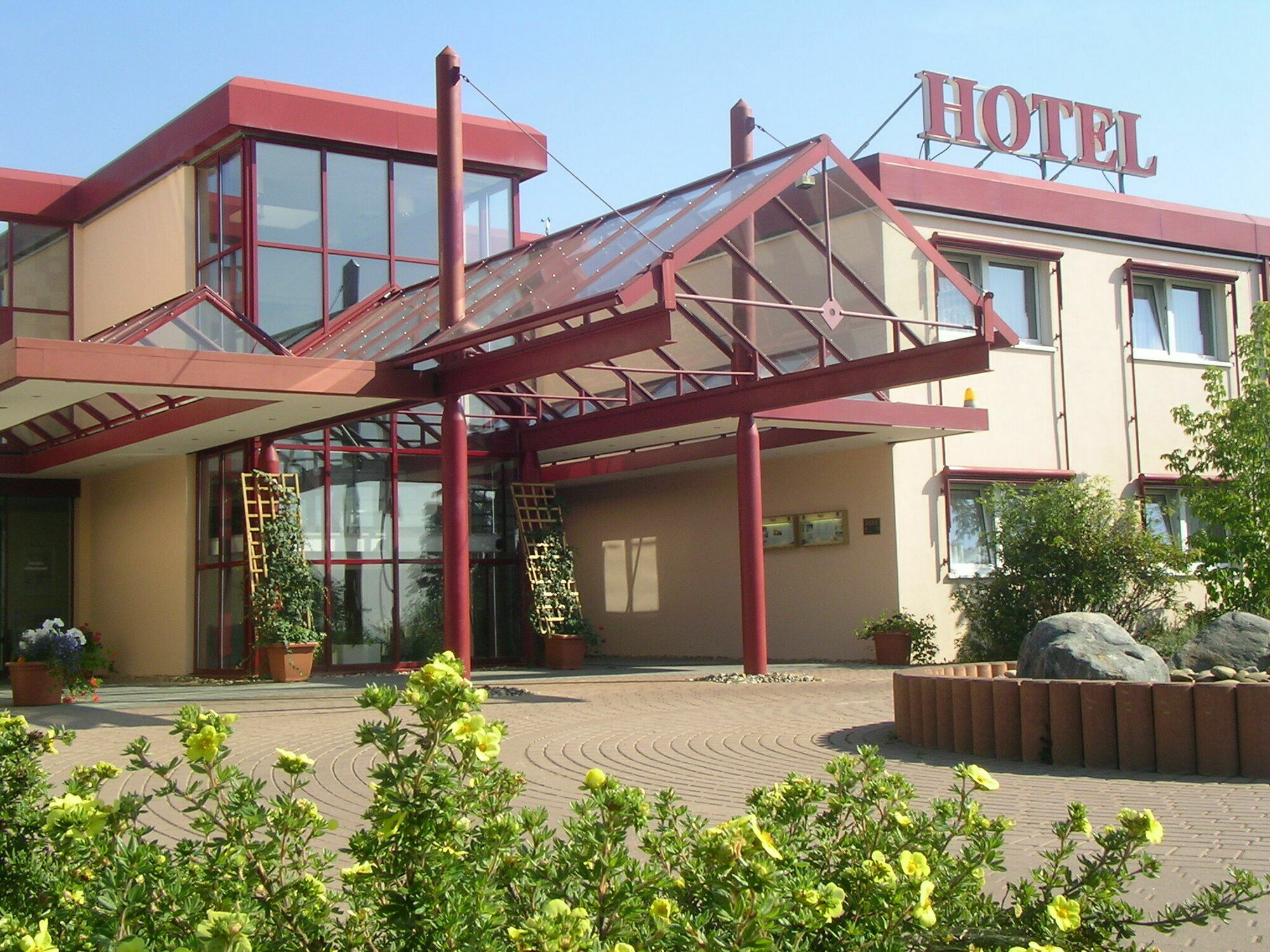 Airport Hotel Erfurt Buitenkant foto